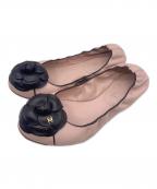 CHANELシャネル）の古着「バレエパンプス」｜ベージュ