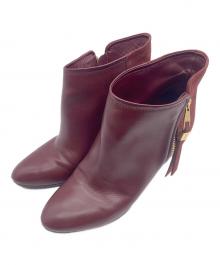 LOUIS VUITTON（ルイ ヴィトン）の古着「ブーティ」｜ボルドー