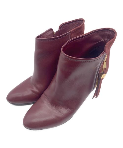 LOUIS VUITTON（ルイ ヴィトン）LOUIS VUITTON (ルイ ヴィトン) ブーティ ボルドー サイズ:23の古着・服飾アイテム