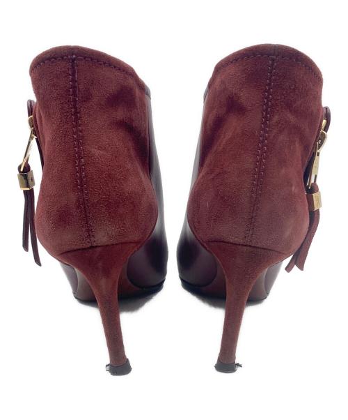 LOUIS VUITTON（ルイ ヴィトン）LOUIS VUITTON (ルイ ヴィトン) ブーティ ボルドー サイズ:23の古着・服飾アイテム
