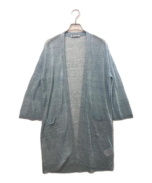LORO PIANA（ロロピアーナ）LORO PIANA (ロロピアーナ) カーディガン ブルー サイズ:Freeの古着・服飾アイテム