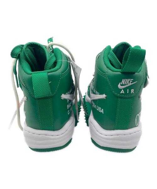 NIKE（ナイキ）NIKE (ナイキ) OFFWHITE (オフホワイト) NIKE AIR FORCE 1 MID SP LTHR(ナイキ フォース1) グリーン サイズ:24 未使用品の古着・服飾アイテム