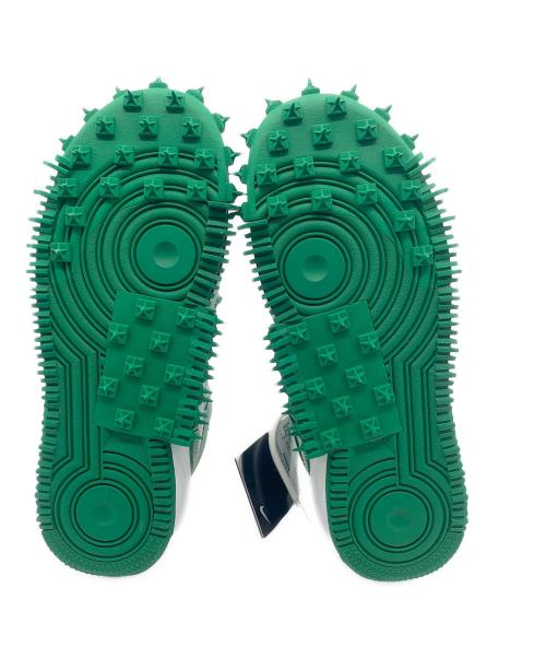 NIKE（ナイキ）NIKE (ナイキ) OFFWHITE (オフホワイト) NIKE AIR FORCE 1 MID SP LTHR(ナイキ フォース1) グリーン サイズ:24 未使用品の古着・服飾アイテム