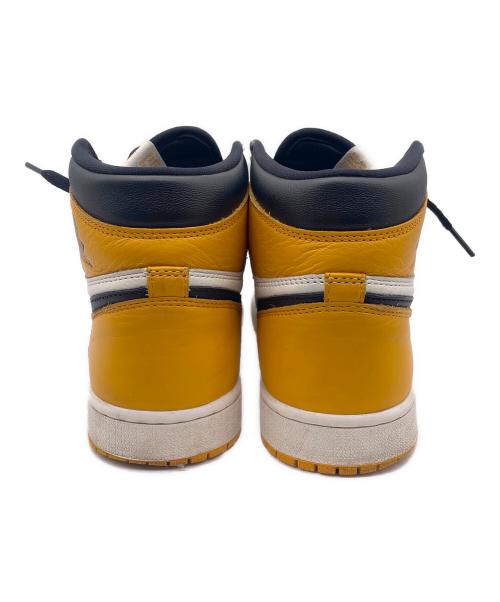 NIKE（ナイキ）NIKE (ナイキ) ハイカットスニーカー ブラック×イエロー サイズ:27.5の古着・服飾アイテム