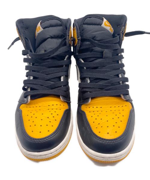 NIKE（ナイキ）NIKE (ナイキ) ハイカットスニーカー ブラック×イエロー サイズ:27.5の古着・服飾アイテム