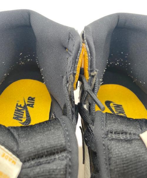 NIKE（ナイキ）NIKE (ナイキ) ハイカットスニーカー ブラック×イエロー サイズ:27.5の古着・服飾アイテム