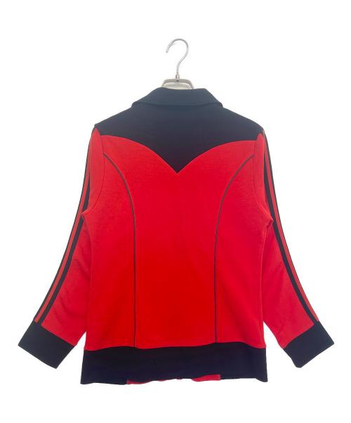 adidas（アディダス）adidas (アディダス) トラックジャケット レッド サイズ:42の古着・服飾アイテム