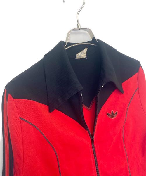 adidas（アディダス）adidas (アディダス) トラックジャケット レッド サイズ:42の古着・服飾アイテム