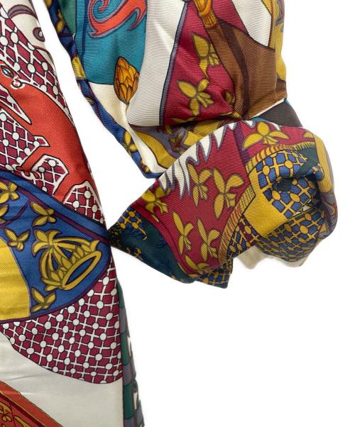 HERMES（エルメス）HERMES (エルメス) 総柄シルクワンピース サイズ:38の古着・服飾アイテム