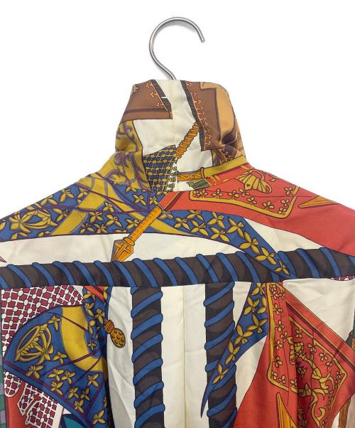 HERMES（エルメス）HERMES (エルメス) 総柄シルクワンピース サイズ:38の古着・服飾アイテム