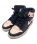 NIKE（ナイキ）の古着「NIKE JORDAN1 RETORO HIGH(ナイキ ジョーダン1)」｜ピンク×ブラック