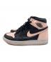NIKE (ナイキ) NIKE JORDAN1 RETORO HIGH(ナイキ ジョーダン1) ピンク×ブラック サイズ:26.5：7000円