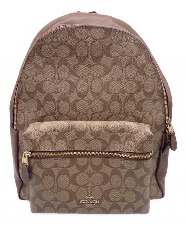 中古・古着通販】COACH (コーチ) リュック ブラウン｜ブランド・古着