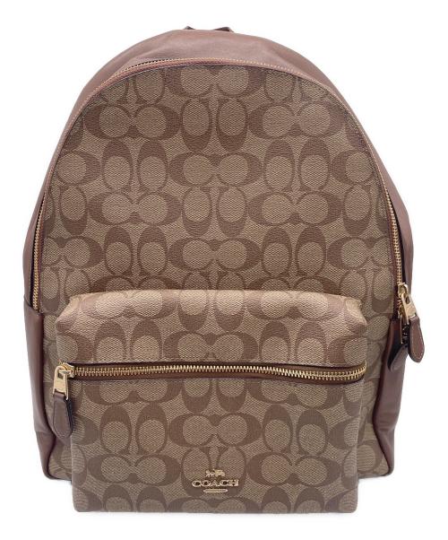 COACH（コーチ）COACH (コーチ) リュック ブラウンの古着・服飾アイテム