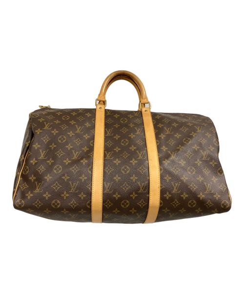 LOUIS VUITTON（ルイ ヴィトン）LOUIS VUITTON (ルイ ヴィトン) キーポル50　ボストンバッグ ブラウンの古着・服飾アイテム