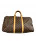 LOUIS VUITTON（ルイ ヴィトン）の古着「キーポル50　ボストンバッグ」｜ブラウン