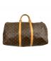 LOUIS VUITTON (ルイ ヴィトン) キーポル50　ボストンバッグ ブラウン：89000円