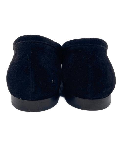 Manolo Blahnik（マノロブラニク）Manolo Blahnik (マノロブラニク) ローファー ブラック サイズ:36の古着・服飾アイテム