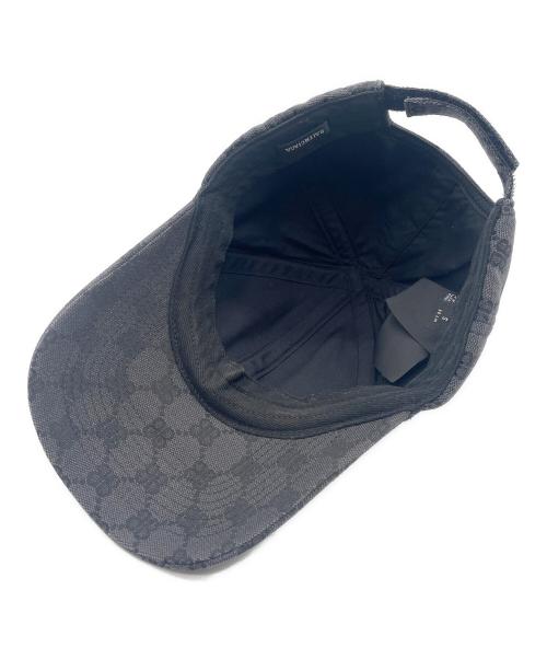 GUCCI（グッチ）GUCCI (グッチ) BALENCIAGA (バレンシアガ) キャップ グレー サイズ:55CMの古着・服飾アイテム