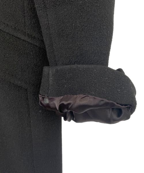 BURBERRY BLACK LABEL（バーバリーブラックレーベル）BURBERRY BLACK LABEL (バーバリーブラックレーベル) ウールコート ブラック サイズ:Mの古着・服飾アイテム