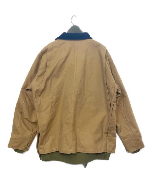 CarHartt（カーハート）CarHartt (カーハート) sacai (サカイ) Canvas MA-1 Jacket Michigan ベージュ サイズ:3の古着・服飾アイテム