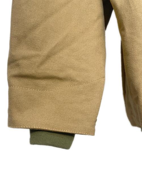 CarHartt（カーハート）CarHartt (カーハート) sacai (サカイ) Canvas MA-1 Jacket Michigan ベージュ サイズ:3の古着・服飾アイテム