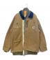 CarHartt（カーハート）の古着「Canvas MA-1 Jacket Michigan」｜ベージュ