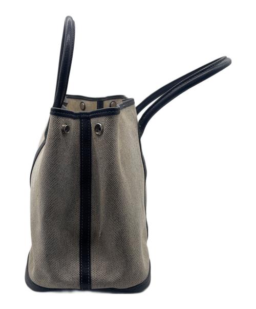 HERMES（エルメス）HERMES (エルメス) トートバッグ ベージュ×ブラックの古着・服飾アイテム