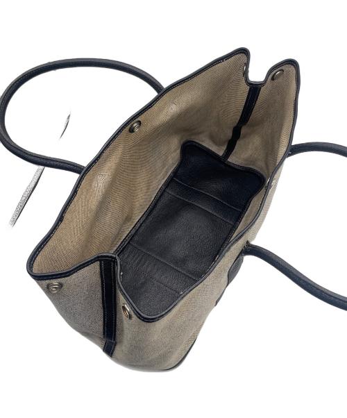 HERMES（エルメス）HERMES (エルメス) トートバッグ ベージュ×ブラックの古着・服飾アイテム