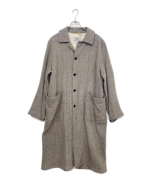 YAECA（ヤエカ）YAECA (ヤエカ) ウールコート グレー サイズ:Mの古着・服飾アイテム