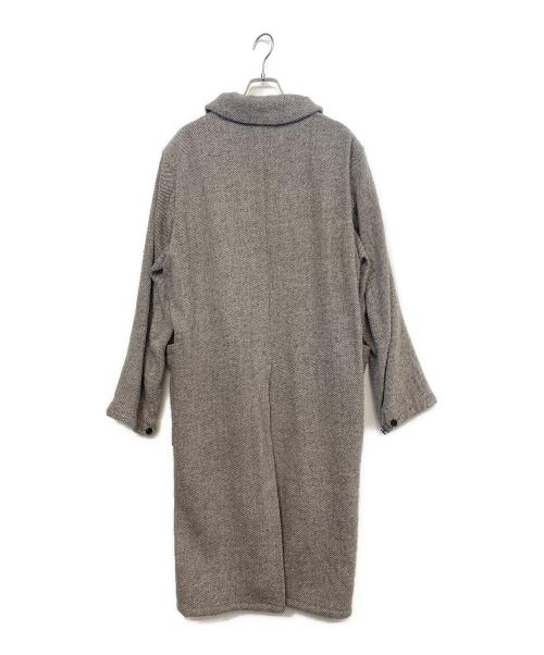 YAECA（ヤエカ）YAECA (ヤエカ) ウールコート グレー サイズ:Mの古着・服飾アイテム