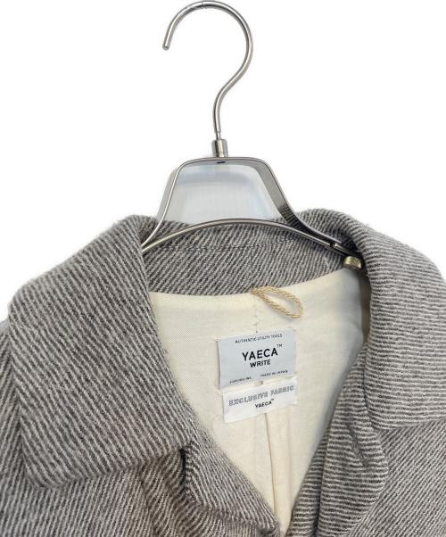YAECA（ヤエカ）YAECA (ヤエカ) ウールコート グレー サイズ:Mの古着・服飾アイテム