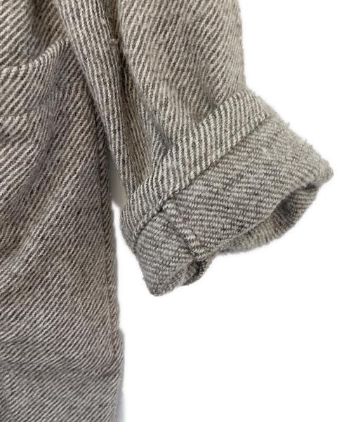 YAECA（ヤエカ）YAECA (ヤエカ) ウールコート グレー サイズ:Mの古着・服飾アイテム