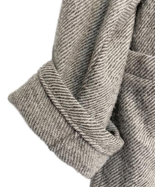 YAECA（ヤエカ）YAECA (ヤエカ) ウールコート グレー サイズ:Mの古着・服飾アイテム