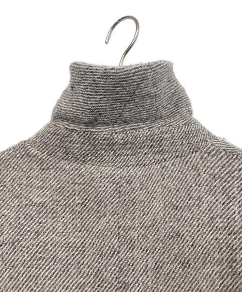 YAECA（ヤエカ）YAECA (ヤエカ) ウールコート グレー サイズ:Mの古着・服飾アイテム