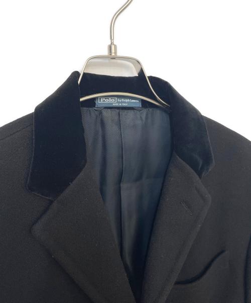 POLO RALPH LAUREN（ポロ・ラルフローレン）POLO RALPH LAUREN (ポロ・ラルフローレン) ウールコート ブラック サイズ:Sの古着・服飾アイテム