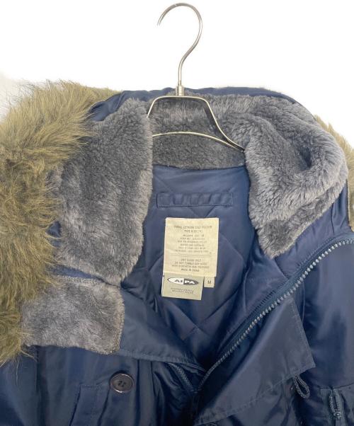 AIPA（アイパ）AIPA (アイパ) N-3Bフライトジャケット ネイビー サイズ:Mの古着・服飾アイテム
