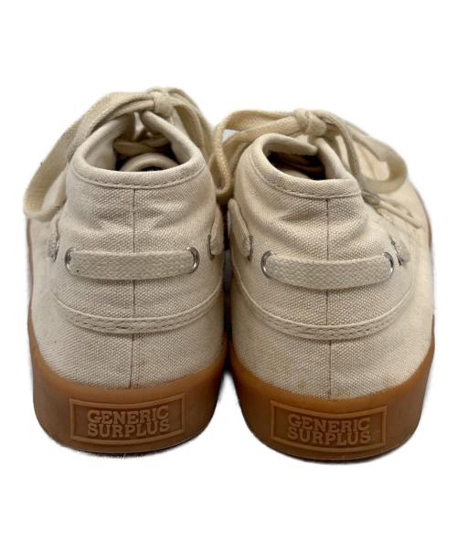 COMME des GARCONS SHIRT（コムデギャルソンシャツ）COMME des GARCONS SHIRT (コムデギャルソンシャツ) スニーカー ベージュ サイズ:26.5の古着・服飾アイテム