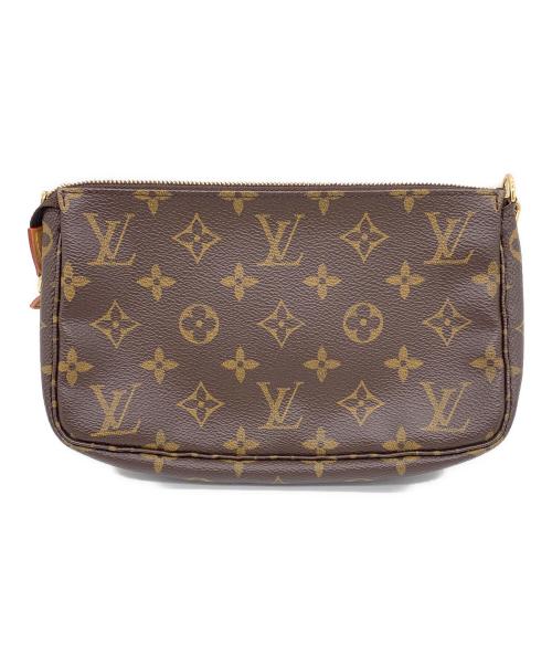 LOUIS VUITTON（ルイ ヴィトン）LOUIS VUITTON (ルイ ヴィトン) ポーチ  ポシェット・アクセソワール ブラウンの古着・服飾アイテム