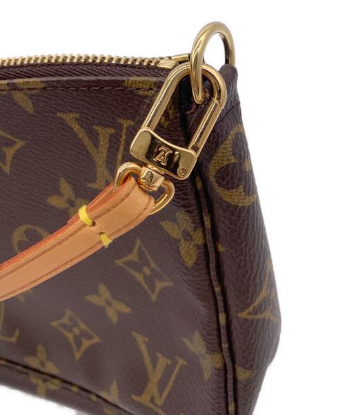 LOUIS VUITTON（ルイ ヴィトン）LOUIS VUITTON (ルイ ヴィトン) ポーチ  ポシェット・アクセソワール ブラウンの古着・服飾アイテム