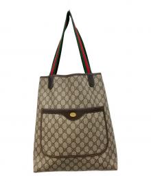GUCCI（グッチ）の古着「OLD GUCCI アクササリーコレクション　トートバッグ」｜ベージュ