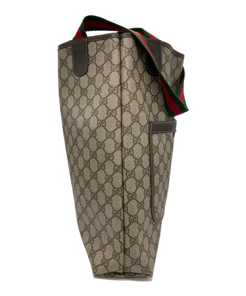 GUCCI（グッチ）GUCCI (グッチ) OLD GUCCI アクササリーコレクション　トートバッグ ベージュの古着・服飾アイテム