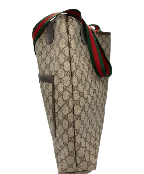 GUCCI（グッチ）GUCCI (グッチ) OLD GUCCI アクササリーコレクション　トートバッグ ベージュの古着・服飾アイテム