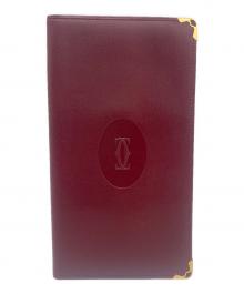 Cartier（カルティエ）の古着「長財布」｜ボルドー