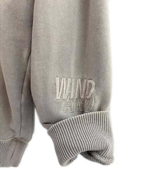 WIND AND SEA（ウィンダンシー）WIND AND SEA (ウィンダンシー) プルオーバーパーカー グレー サイズ:Mの古着・服飾アイテム