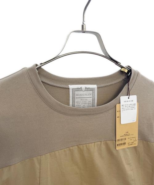 BEARDSLEY（ビアズリー）BEARDSLEY (ビアズリー) カットコンビワンピース ベージュ サイズ:Freeの古着・服飾アイテム