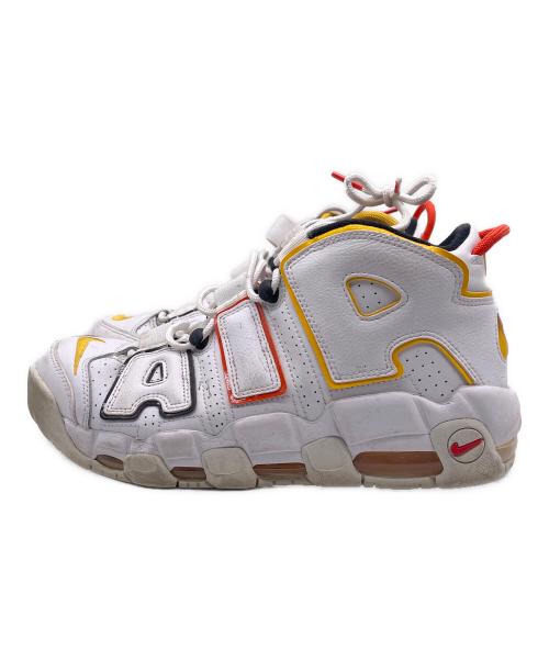 NIKE（ナイキ）NIKE (ナイキ) NIKE AIR MORE UP TEMPO(ナイキ エア モア アップテンポ) ホワイト サイズ:27の古着・服飾アイテム