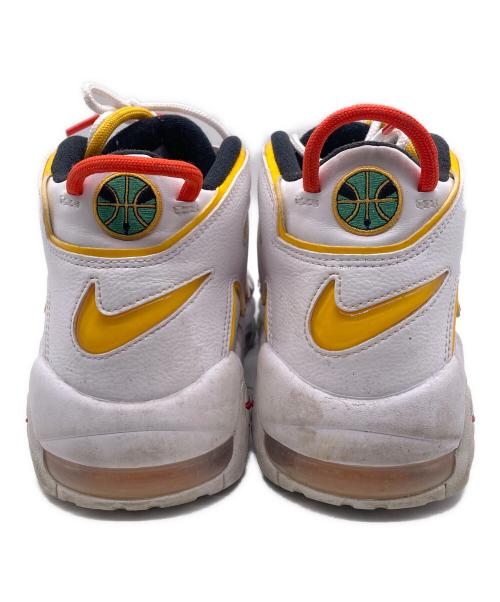 NIKE（ナイキ）NIKE (ナイキ) NIKE AIR MORE UP TEMPO(ナイキ エア モア アップテンポ) ホワイト サイズ:27の古着・服飾アイテム