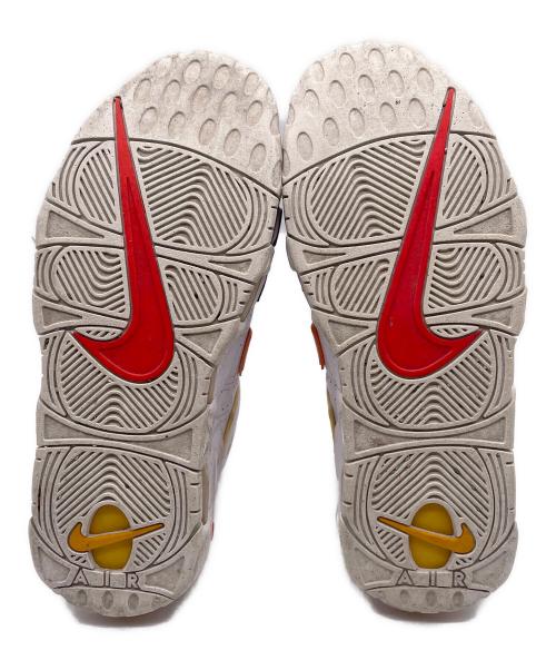 NIKE（ナイキ）NIKE (ナイキ) NIKE AIR MORE UP TEMPO(ナイキ エア モア アップテンポ) ホワイト サイズ:27の古着・服飾アイテム