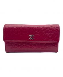 CHANEL（シャネル）の古着「長財布」｜ボルドー